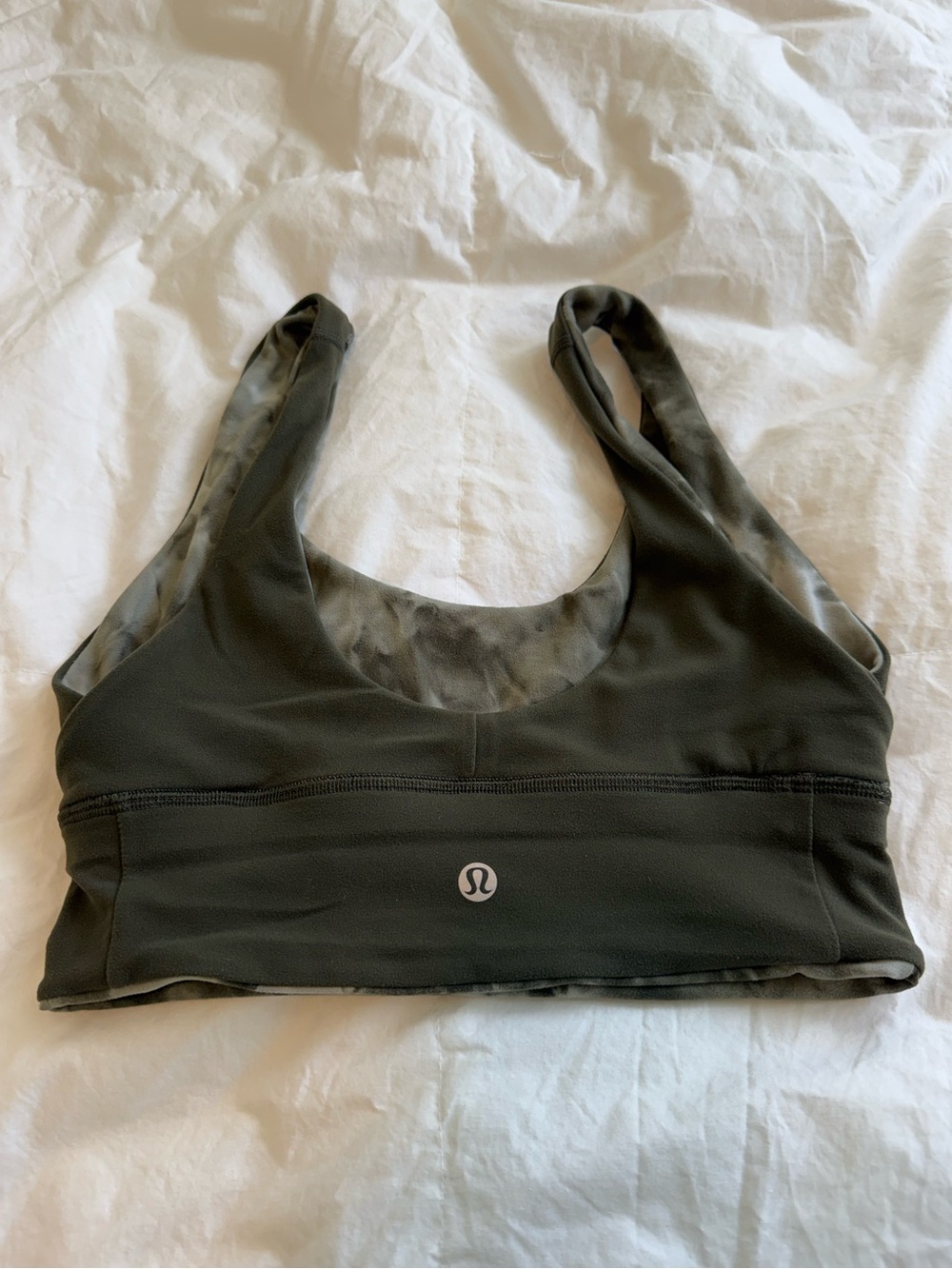 lululemon athletica Olive Green Reversible align Sports Bra